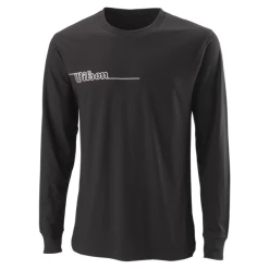 Budget ❤️ Wilson Men's Team II Long Sleeve Tech Tee Black 😍