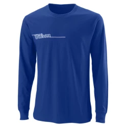 Cheapest 🌟 Wilson Men's Team II Long Sleeve Tech Tee Team Royal 🛒