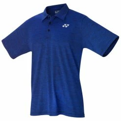 Outlet ⭐ Yonex YP1003 Men's Performance Polo 👚 Shirt Royal Blue 🎁