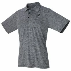 Wholesale 🤩 Yonex YP1003 Men's Performance Polo 👕 Shirt Grey 🎁