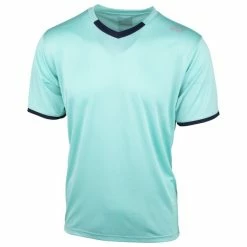 Top 10 🌟 Yonex Men's YTM4 Crew T-Shirt Turquoise 🥰