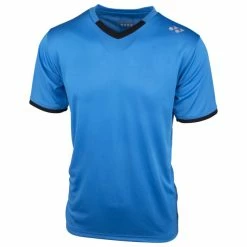 Cheap 😉 Yonex Men's YTM4 Crew T-Shirt Infinite Blue ❤️