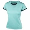 Promo 🥰 Yonex 👩 Women's YTL4 Crew T-Shirt Turquoise 👏