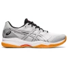 Brand new 🌟 Asics Men's Gel Court Hunter 2 Indoor Court 👞 Shoes White Piedmont Grey 😉