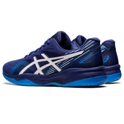 Budget 🛒 Asics Men's Gel Game 8 Tennis 👞 Shoes Dive Blue White 🎉 -Adidas Shop SMAC28769Game8DiveBlue P5