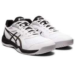 Promo ⌛ Asics Men's Upcourt 5 Indoor Court 👞 Shoe White Gunmetal ✨ -Adidas Shop SMAC28781Upcourt5WhiteGunmetal P4