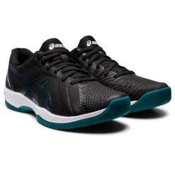Discount 🔥 Asics Men's Solution Swift FF Tennis 👞 Shoe Black Misty Pine ⭐ 9 Discount 🔥 Asics Men's Solution Swift FF Tennis 👞 Shoe Black Misty Pine ⭐ -Adidas Shop SMAC28821SolutionSwiftBlack P4