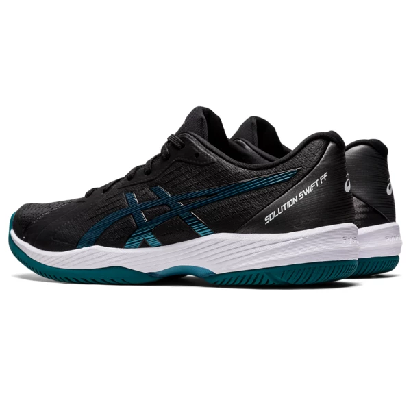 Discount 🔥 Asics Men's Solution Swift FF Tennis 👞 Shoe Black Misty Pine ⭐ 5 Discount 🔥 Asics Men's Solution Swift FF Tennis 👞 Shoe Black Misty Pine ⭐ - Image 5