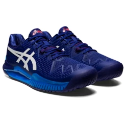 Buy 🛒 Asics Gel Resolution 8 Men's Tennis 👞 Shoes Dive Blue White 🌟 -Adidas Shop SMAC29188Res8DiveBlue P4