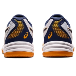 Best Sale 👏 Asics Men's Upcourt 5 Indoor Court 👞 Shoe White Deep Ocean 😀 -Adidas Shop SMAC29720UpcourtWhiteDeepOcean P3