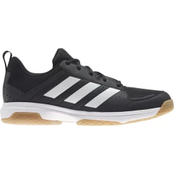 Flash Sale ✨ Adidas Ligra 7 Mens Indoor Court 👞 Shoes Black 🔔