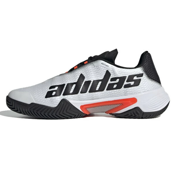 Discount ๐ Adidas Men's Barricade Tennis ๐ Shoes Cloud White Core Black โจ 6 Discount ๐ Adidas Men's Barricade Tennis ๐ Shoes Cloud White Core Black โจ - Image 6