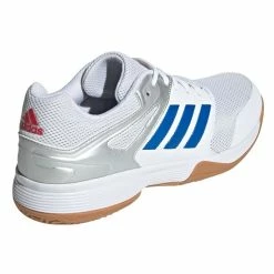 Promo 🤩 Adidas Men's Speedcourt Indoor 👞 Shoes White Blue ✔️ -Adidas Shop SMAD27913SpeedcourtWhiteBlue P5