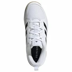 Budget ⭐ Adidas Ligra 7 Mens Indoor Court 👞 Shoes White Cloud Black 🎉 -Adidas Shop SMAD27925Ligra7WhiteCloudBlack P3