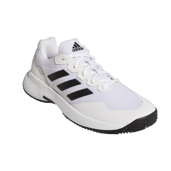 New ❤️ Adidas Men's GameCourt 2.0 Tennis 👞 Shoes Cloud White Core Black 👍 3 New ❤️ Adidas Men's GameCourt 2.0 Tennis 👞 Shoes Cloud White Core Black 👍 - Image 3