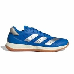 Deals ✨ Adidas Men's Adizero Fastcourt 2.0 Indoor Court 👞 Shoes Glow Blue 😉