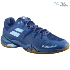 Hot Sale 🔥 Babolat Shadow Spirit Men's Indoor 👞 Shoes Dark Blue 🎁 -Adidas Shop SMBA24551ShadowSpiritDarkBlue P3