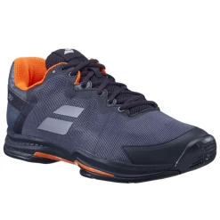 Best Sale 🎉 Babolat SFX 3 All Court Men's Tennis 👞 Shoe Black Orange 🎉 -Adidas Shop SMBA25949SFX3BlackOrange P4