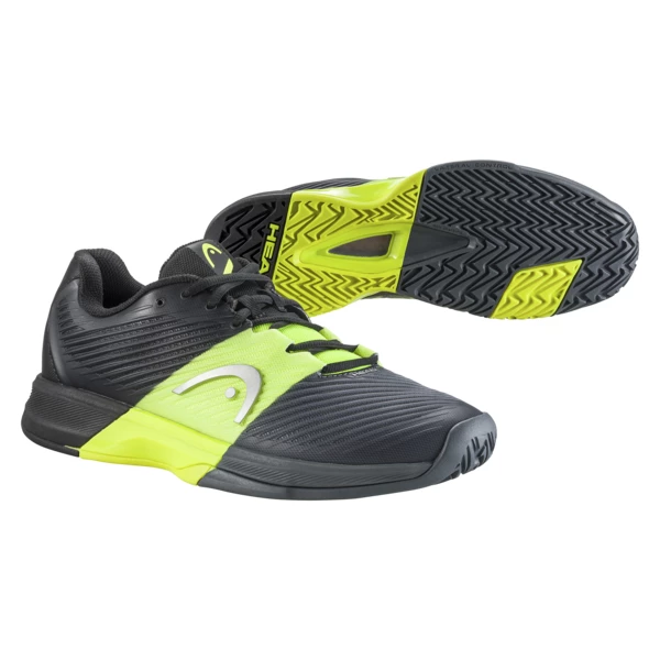 Outlet ๐ Head Men's Revolt Pro 4.0 Tennis ๐ Shoes Black Yellow ๐ 3 Outlet ๐ Head Men's Revolt Pro 4.0 Tennis ๐ Shoes Black Yellow ๐ - Image 3