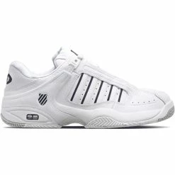 Promo โค๏ธ K-Swiss Defier RS Men's Tennis ๐ Shoes White Black ๐งจ
