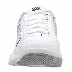 Promo ❤️ K-Swiss Defier RS Men's Tennis 👞 Shoes White Black 🧨 -Adidas Shop SMKS26463DefierWhiteBlack P3