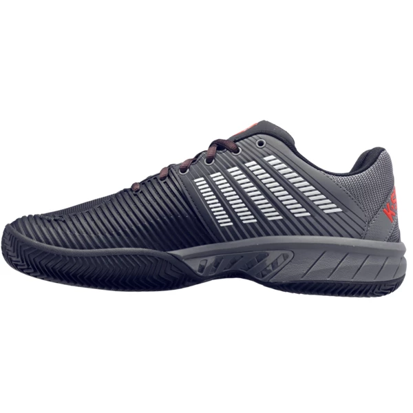 Discount ๐ K-Swiss Men's Express Light 2 HB Tennis ๐ Shoe Jet Black Steel Grey ๐ 5 Discount ๐ K-Swiss Men's Express Light 2 HB Tennis ๐ Shoe Jet Black Steel Grey ๐ - Image 5