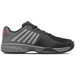 Discount ๐ฅฐ K-Swiss Men's Express Light 2 Tennis ๐ Shoe Jet Black Steel Grey โ๏ธ