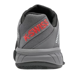 Discount 🥰 K-Swiss Men's Express Light 2 Tennis 👞 Shoe Jet Black Steel Grey ✔️ -Adidas Shop SMKS27056AllCourtExpresslight2 P4