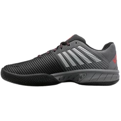 Discount 🥰 K-Swiss Men's Express Light 2 Tennis 👞 Shoe Jet Black Steel Grey ✔️ -Adidas Shop SMKS27056AllCourtExpresslight2 P5