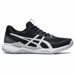 Best deal 🔔 Asics 👩 Women's Gel Tactic Indoor 👟 Shoes Black White ✔️