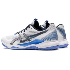Best Pirce 🤩 Asics 👩 Women's Gel Tactic Indoor 👟 Shoes White Periwinkle Blue 🔔 -Adidas Shop SWAC24598WhitePeriwinkle P5