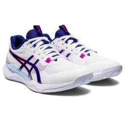 Budget ✨ Asics 👩 Women's Gel Tactic Indoor 👟 Shoes White Dive Blue 🥰 -Adidas Shop SWAC29730TacticWhiteDiveBlue P6