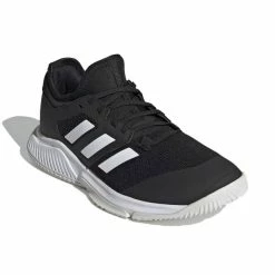 Coupon ⭐ Adidas Court Team Bounce 👩 Women's Indoor 👟 Shoes Black 🎉 -Adidas Shop SWAD25561WCourtTeamBounceBlack P4