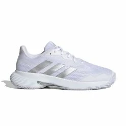 Best Sale ⭐ Adidas 👩 Women's CourtJam Control Tennis 👟 Shoes Cloud White ⌛