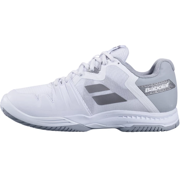 Outlet 🎉 Babolat SFX 3 All Court 👩 Women's Tennis 👟 Shoe White Silver 💯 2 Outlet 🎉 Babolat SFX 3 All Court 👩 Women's Tennis 👟 Shoe White Silver 💯 - Image 2
