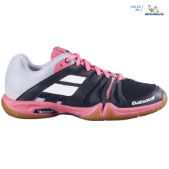 Wholesale ✨ Babolat Shadow Team 👩 Women's Indoor 👟 Shoes Black Pink 🎁