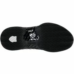 Best Pirce ⭐ K-Swiss 👩 Women's Hypercourt Express 2 Tennis 👟 Shoes Black Silver ✨ -Adidas Shop SWKS25170WExpress2BlackSilver P6