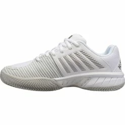 Outlet 🌟 K-Swiss 👩 Women's Express Light 2 HB Tennis 👟 Shoe White Gull Grey ⭐ -Adidas Shop SWKS26100ExpressLight2WhiteGullGrey P5