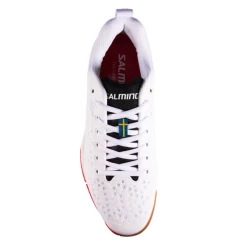 Hot Sale 🔥 Salming 👩 Women's Eagle Indoor 👟 Shoes White Red ⭐ -Adidas Shop SWSA28239WomenEagleWhiteRed P6